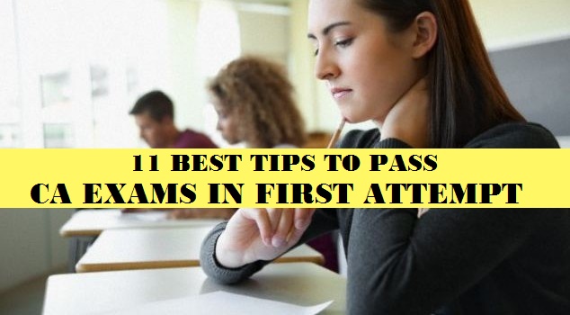 11 best tips to pass ca exam in first attempt