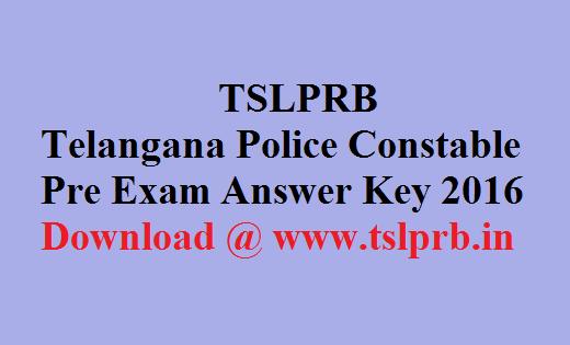 Telangana Police Constable Cut off Marks 2016 tslprb.in Result Merit List