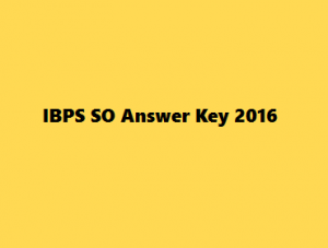 Canara Bank SO Answer Key 2017 Specialist Officer Exam Analysis @ canarabank.in