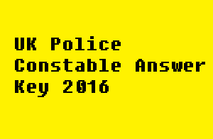 UK Police Lady SI Result 2016