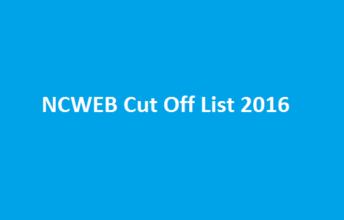 NCWEB 2nd Cut Off List 2017 DU Non-Collegiate Cut off Merit List ncweb.du.ac.in