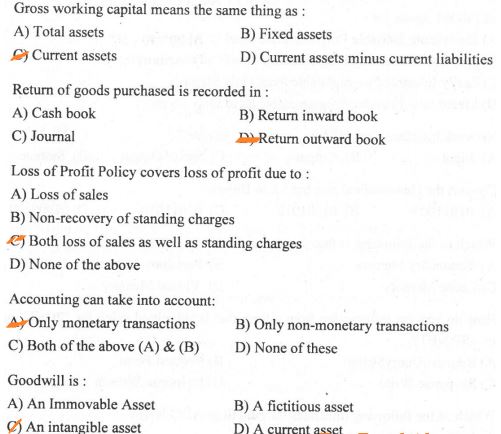 Pb Revenue Patwari Paper Key 20 Nov 2016