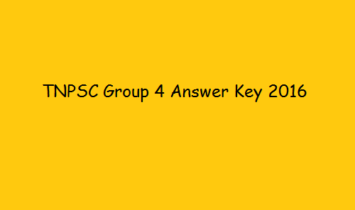 TNPSC Group 1 Answer Key 2017 Grp- I Cutoff Marks @ tnpsc.gov.in