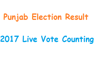 Punjab Election Result 2017 Live Vote Counting