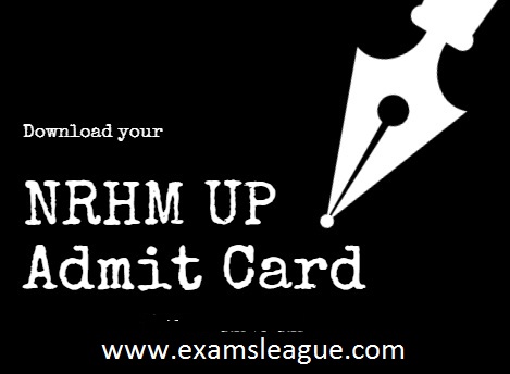 UP NRHM Lab Technician Admit Card 2017