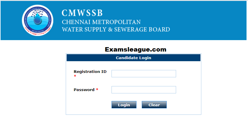 CMWSSB Admit Card 2017 Download