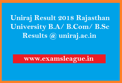 Uniraj Result 2018