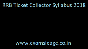 RRB TC Syllabus