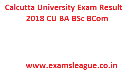 Calcutta University 3rd Result In 2013