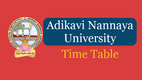 AKNU Degree 1st 2nd 3rd Final Year Time Table 2019