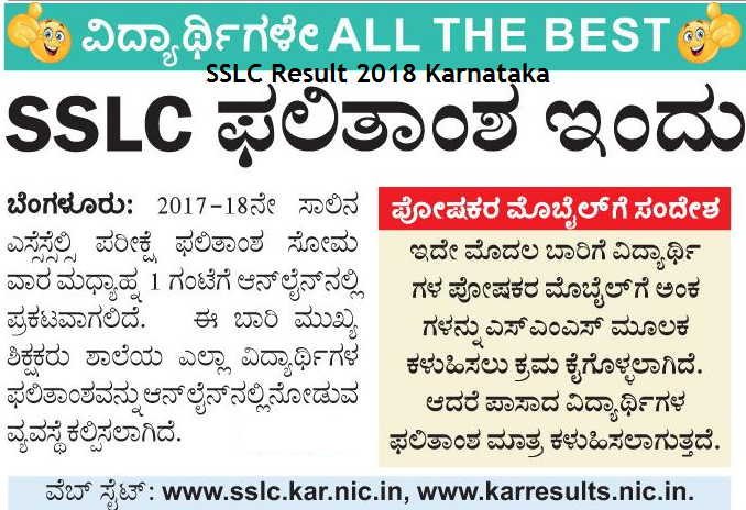 Karnataka IInd PUC Result 2019