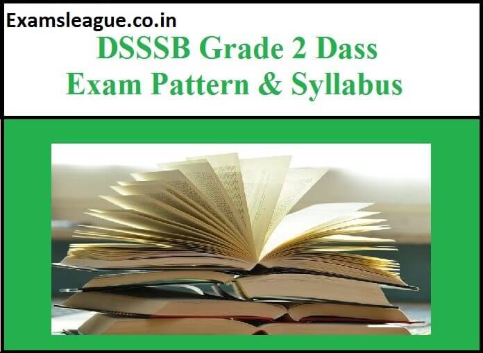 DSSSB DASS Syllabus Pdf 2019