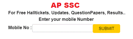 AP SSC Hall Ticket 2019-20 