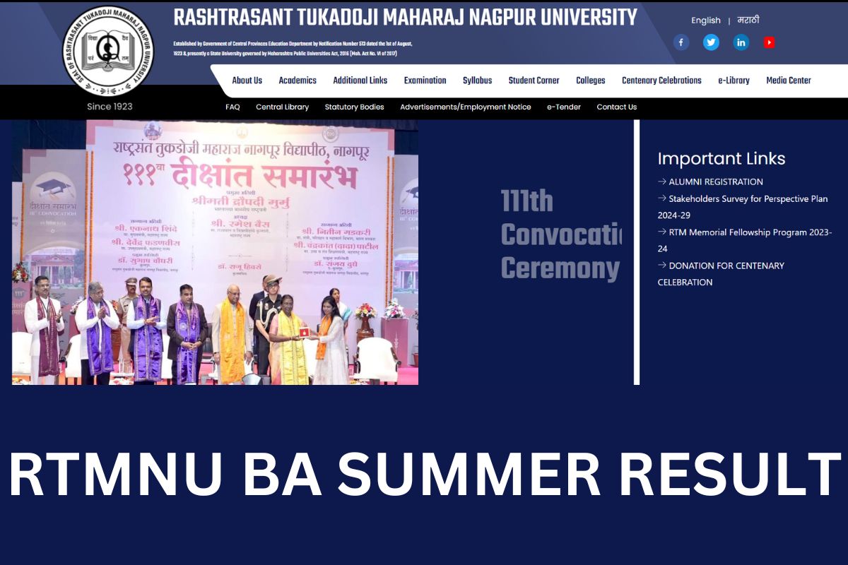 RTMNU BA SUMMER RESULT